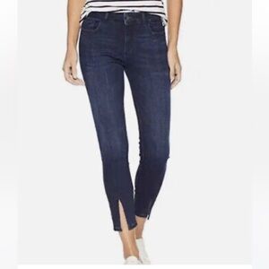 DL1961 FLORENCE CROPPED MID RISE INSTASCULPT SKINNY ALDRIDGE JEANS